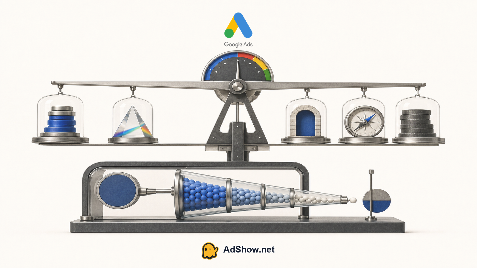 Google Ads cost per click auction and break-even pricing model