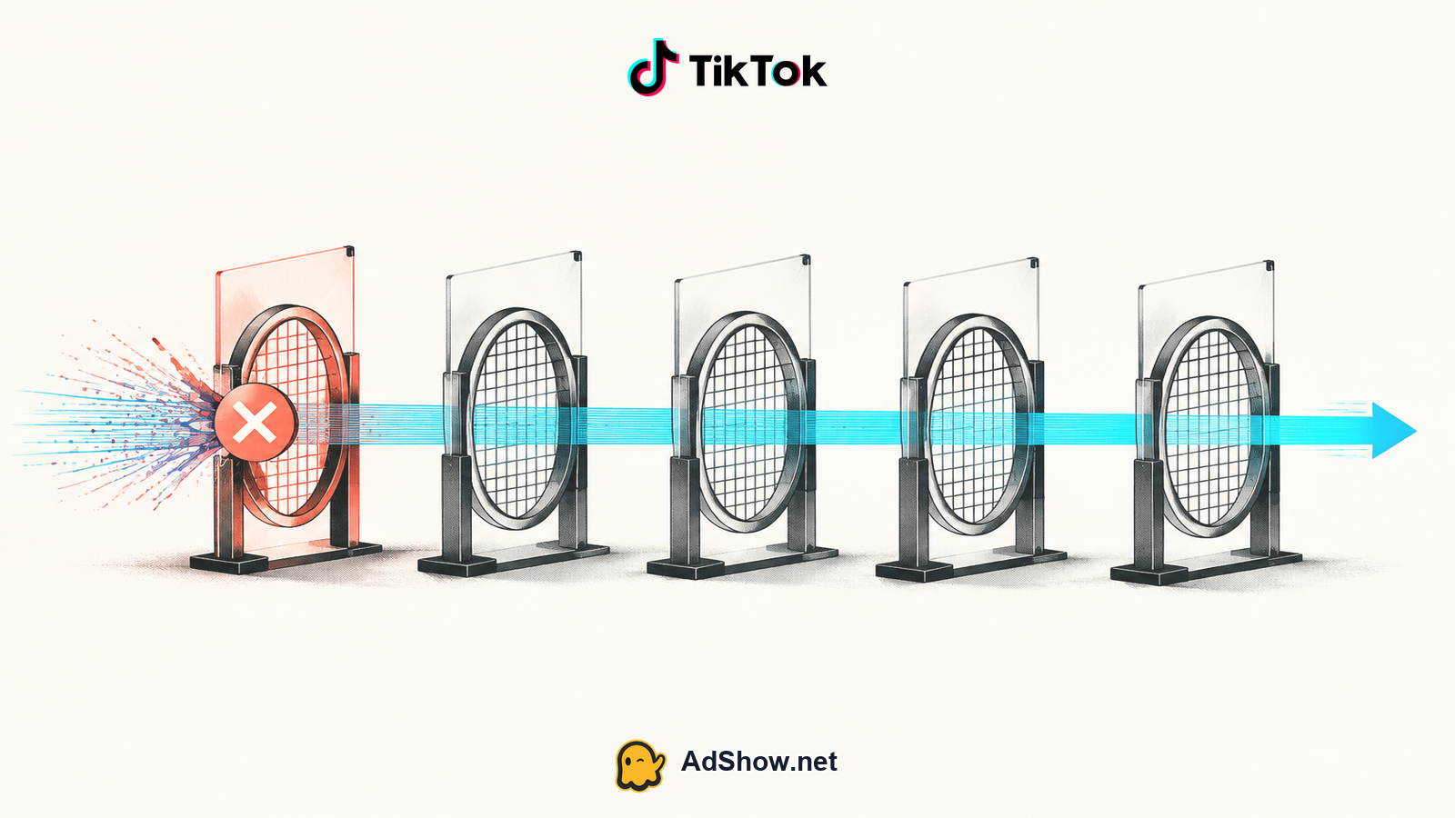 Diagnostic sequence for tiktok ads not spending